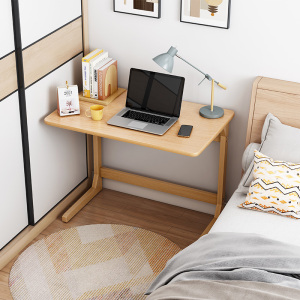书桌床边桌简约家用电脑桌卧室沙发边可移动学生床上笔记本小桌子