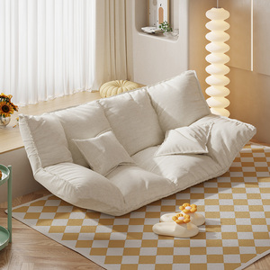 懒人沙发可躺可睡折叠榻榻米小户型单双人沙发椅多功能躺椅沙发床