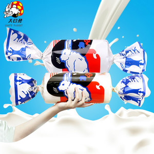 巨型大白兔奶糖200g 创意糖果婚庆喜糖 上海特产原味奶糖散装包邮