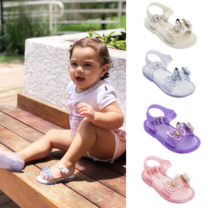 巴西梅丽莎童鞋melissa女童香香果冻鞋宝宝蝴蝶结公主小童凉鞋夏5