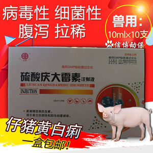兽药 庆大霉素注射用液 兽用 猪牛羊用肠炎拉稀腹泻药 仔猪黄白痢