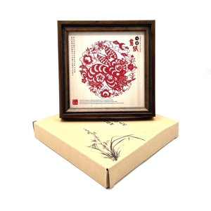 中国风剪纸装饰画摆件窗花特色礼品西安特产出国小礼物旅游纪念品