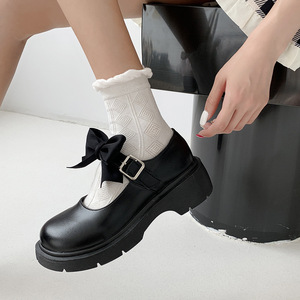 小皮鞋女少女心