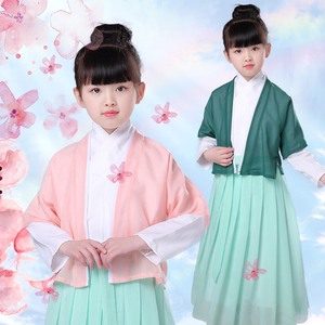 小女孩古装白浅