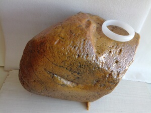 沙漠漆原石金丝玉观赏摆件新疆戈壁硅质田黄带黄皮地表大毛料包邮