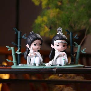 陈情令正版盲盒名场面魔道祖师潮玩摆件魏无羡蓝忘机手办确认款