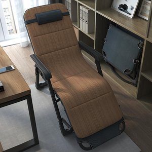 折叠躺椅办公室午休午睡床阳台家用休闲户外靠背凉椅便携懒人椅子