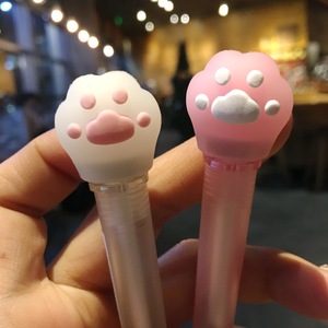 猫胡同 猫爪转转转转运笔 可爱爪子肉垫中性笔 猫咪文具女生 好玩