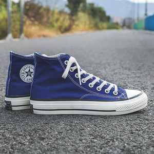 联名匡威star鞋男高帮帆布鞋1970s经典款宝蓝色休闲鞋情侣板鞋潮