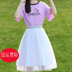 少女学生夏裙连衣裙