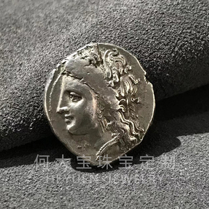 古希腊银币丰收女神定金联系客服可定制戒指吊坠项链