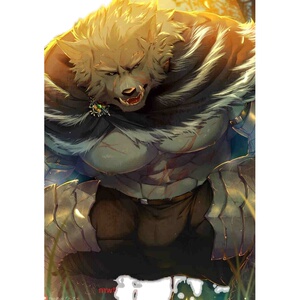 动物拟人漫画插画设计素材 furry兽人漫画角色设计素材