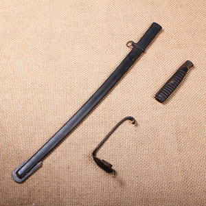 老兵器日本武士刃骑兵刀装具刀镡配件二战陆军指挥刀铜鞘手柄马刀