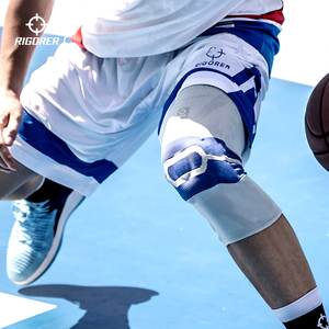 准者专业运动护膝篮球装备男半月板保护套健身跑步排球膝盖腿护具