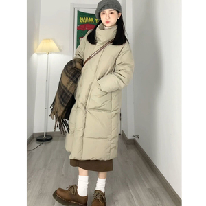 棉服女款冬季外套棉袄棉衣2023年新款韩系穿搭高级感超好看中长款