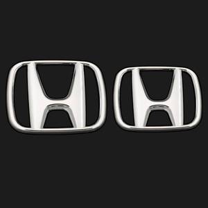 飞度思域雅阁锋范crv奥德赛标志本田方向盘h车标改装汽车装饰贴