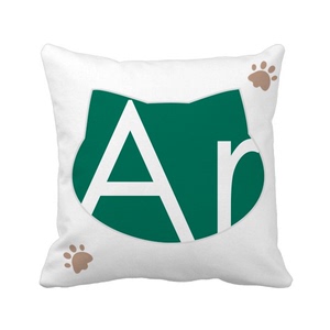 化学元素周期表稀有气体氩 猫方形抱枕靠枕沙发靠垫双面含芯礼物
