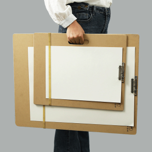 可手提速写板画夹学生户外写生专用速写夹a2a3画板便携式素描美术工具