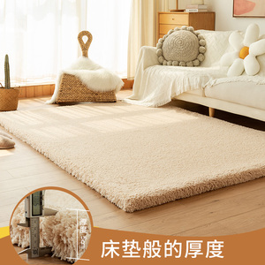 宝仕道蛋糕绒地毯卧室可睡床边毯客厅大面积加厚茶几地垫可机洗