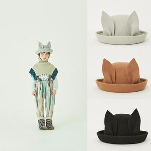 lenias ln家 elfinfolk 21aw秋冬新款儿童可爱小精灵耳朵帽子现货