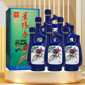景阳春39度浓香型6瓶装图片