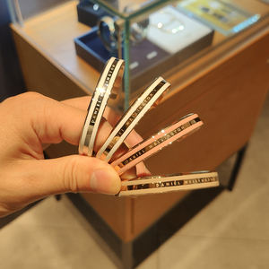 正品danielwellington丹尼尔惠灵顿dw手镯新款男女开口镯情人礼物