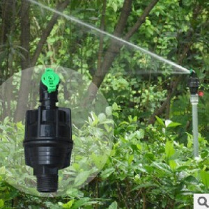4分摇臂水鸟喷头360度自动旋转园林草坪绿化喷淋农业茶园果树灌溉