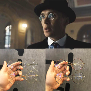 浴血黑帮剃刀党谢尔比同款眼镜复古文艺小园眼镜框架男女潮细框