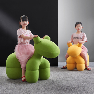 pony chair小马椅创意椅子儿童玩具座椅卡通动物凳童趣造型公仔椅