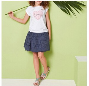 儿童女童半身裙超短夏
