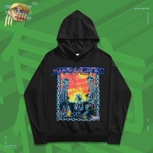 megadeth麦格帝斯金属乐队thrash metal恶灵骑士复古插画连帽卫衣