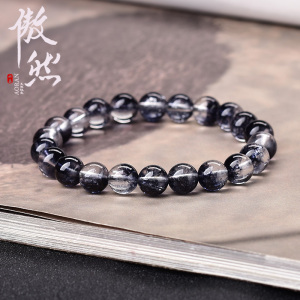 黑幽灵水晶手串