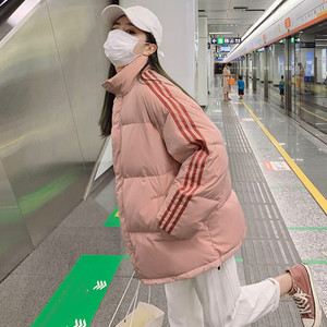 2024年新款韩版宽松棉袄加厚羽绒棉服女春季外套设计感小众棉衣潮