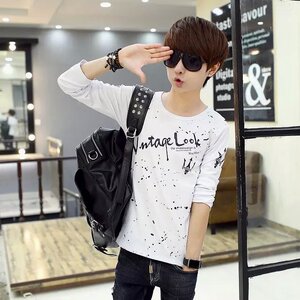 小智淘宝店2019玛莎拉蒂t恤男装长袖lolt恤圆领青少年lol衣服春夏