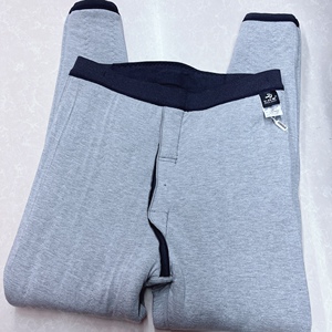 七只羊男款棉裤澳洲纯羊毛加高腰加护膝护腰加厚保暖裤光面秋冬款