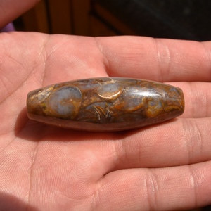 海螺化石天珠海螺玉蜗牛石桶珠勒子顶珠diy手串手链多宝配饰