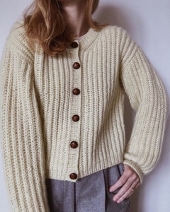 棒针开衫毛衣编织图解