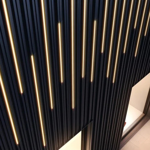 幕背景墙铝合金波纹铝板室内外幕墙半圆波浪板铝单板凹凸颜色定制