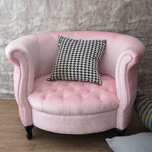 椭圆形沙发弧形欧式