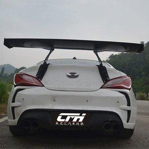 09-15年现代劳恩斯酷派改装尾翼gt赛道版碳纤尾翼尾箱盖高架风翼