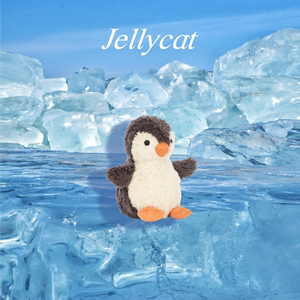 法国直邮正品Jellycat花生企鹅11cm毛绒玩偶玩具公仔柔软安抚礼物