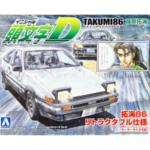 英利 青岛社拼装模型 1/32 头文字d dtakumi86 ae86 00900