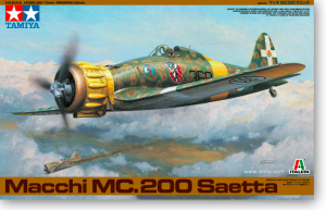 田宫飞机模型 1/48 雷电 战斗机 macchi mc.200 37007