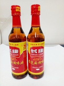 4917人付款淘宝长康芝麻油380ml纯正香油家用凉拌火锅调味油小瓶装