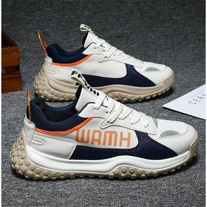 香港 正品同款supreme男鞋潮牌透气网面阿甘鞋运动休闲老爹鞋