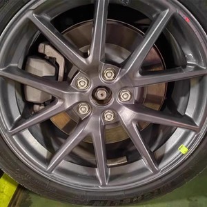 特斯拉轮毂盖model3 S X Y焕新3防尘螺丝帽改装Tesla轮胎中心标志