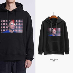 国潮港产电影咸蛋超人破坏之王周星驰星爷周边衣服连帽卫衣情侣装