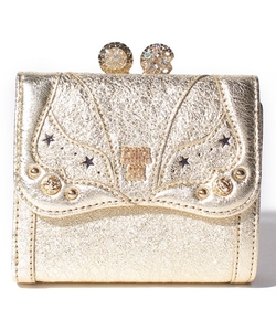 安娜苏羊皮钱包