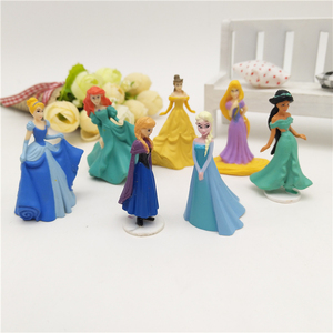 散货冰雪奇缘艾莎安娜公主摆件diy蛋糕烘焙装饰迪士尼 儿童节礼物