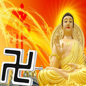 个性潮男925银十字架男生耳钉女生万字符卍佛印耳钉男士辟邪转运